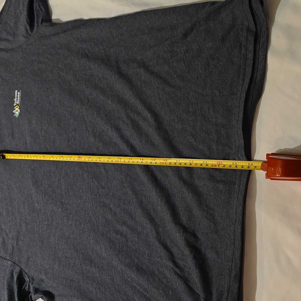 NWT Men's Volcom "ICE EYES L/S T-SHIRT". Size XL. Charcoal Heather Tee - Picture 10 of 12